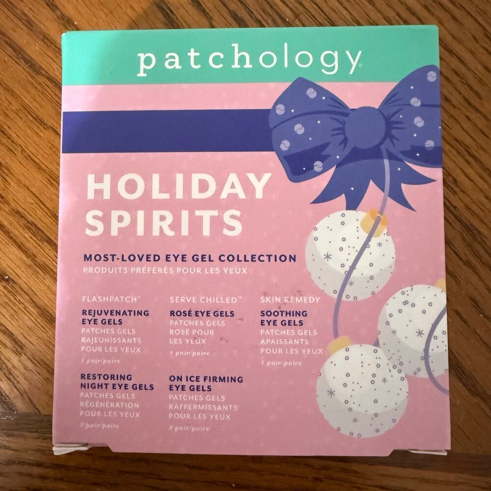 Patchology Holiday Spirits Most Loved Eye Gel Collection Sampler Pack NEW NWT